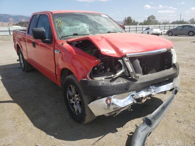 1FTRX12W15FA17842 - 2005 FORD F-150 XL R RED photo 1