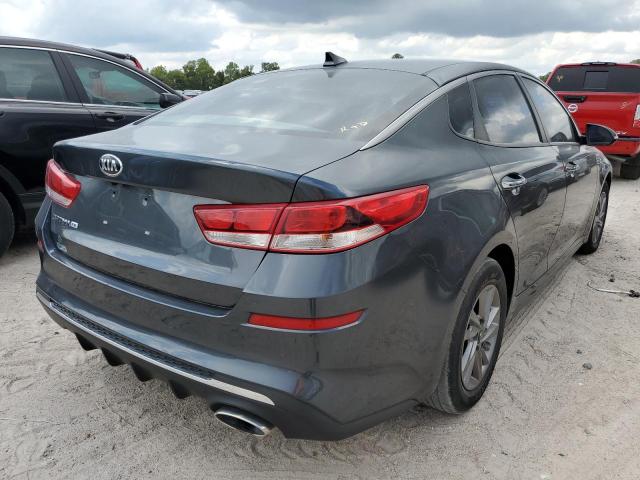 5XXGT4L34LG381132 - 2020 KIA OPTIMA LX GRAY photo 4