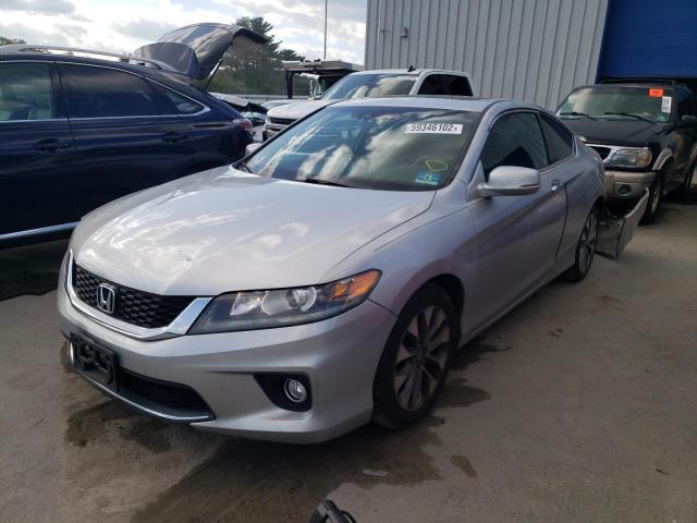 1HGCT1B89DA017300 - 2013 HONDA ACCORD EXL SILVER photo 2