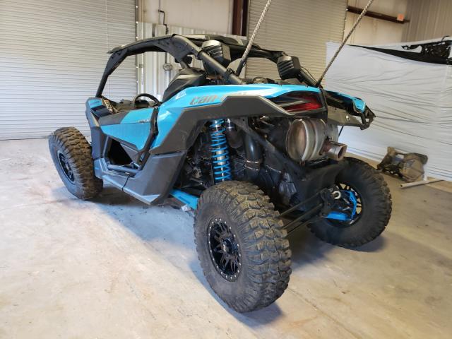 3JBVGAY49MK001115 - 2021 CAN-AM MAVERICK X BLUE photo 3