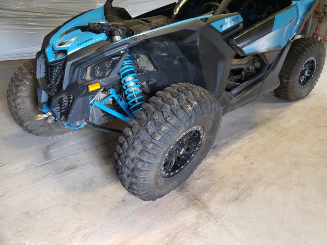 3JBVGAY49MK001115 - 2021 CAN-AM MAVERICK X BLUE photo 9