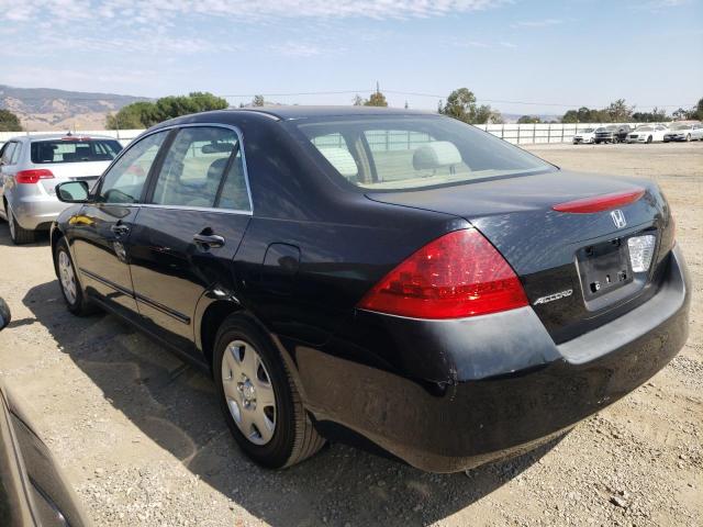 1HGCM56456A141871 - 2006 HONDA ACCORD LX BLACK photo 3