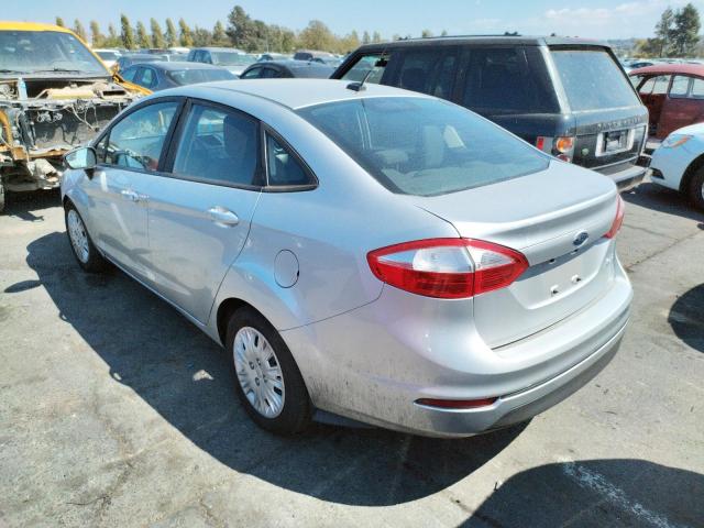 3FADP4AJ9FM162202 - 2015 FORD FIESTA S SILVER photo 3