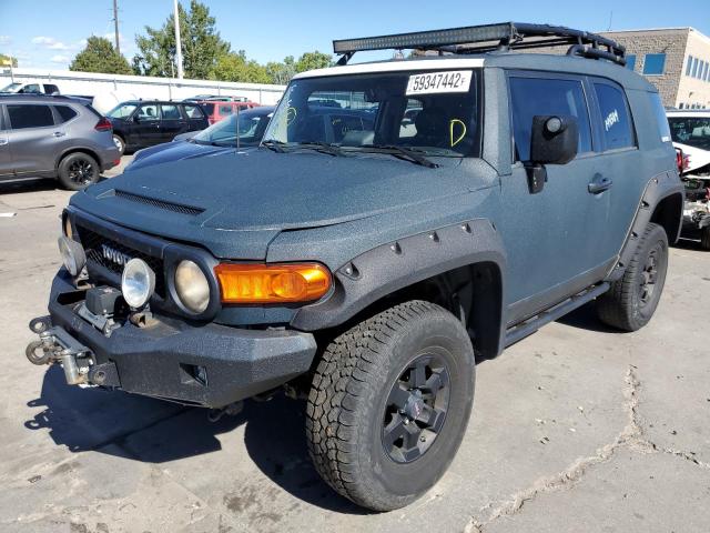 JTEBU11F08K029113 - 2008 TOYOTA FJ CRUISER GREEN photo 2