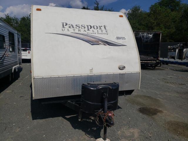 4YDT26521CT412240 - 2012 PASSPORT TRAVELTRLR WHITE photo 7