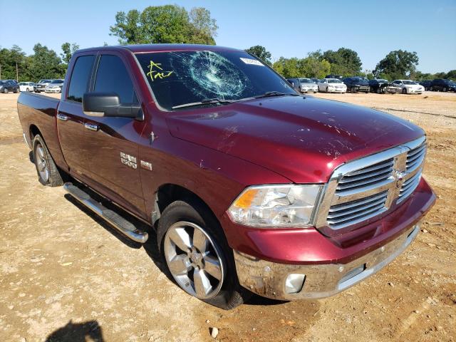 1C6RR6GT8HS657488 - 2017 RAM 1500 SLT BURGUNDY photo 1