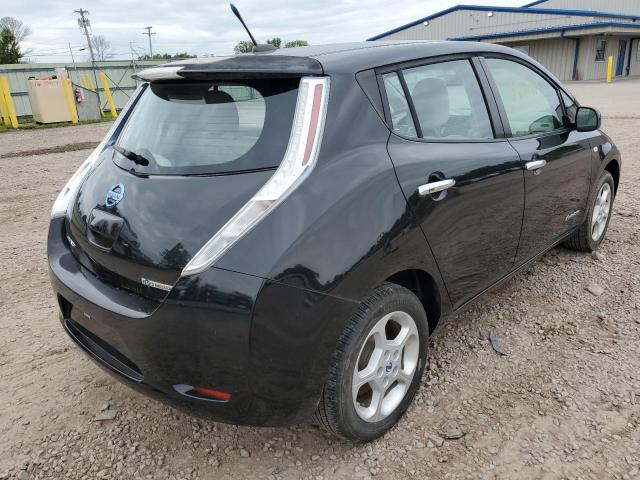 JN1AZ0CP7BT005655 - 2011 NISSAN LEAF SV BLACK photo 4