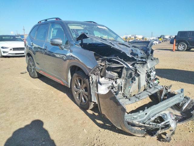 JF2SKARC6MH440951 - 2021 SUBARU FORESTER S GRAY photo 1