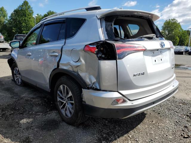 JTMRJREV7GD013733 - 2016 TOYOTA RAV4 HV XL SILVER photo 3