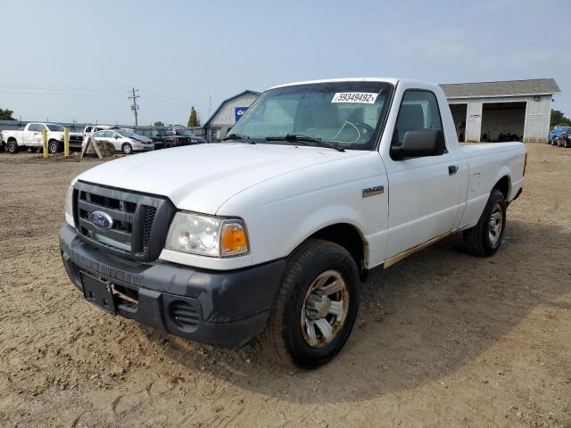 1FTKR1AD3BPA75128 - 2011 FORD RANGER WHITE photo 2