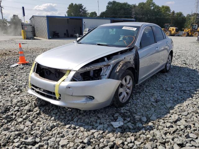 1HGCP3F84AA012334 - 2010 HONDA ACCORD EXL SILVER photo 2