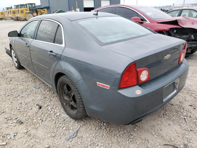1G1ZH57B684213519 - 2008 CHEVROLET MALIBU 1LT გრაფიტი ფოტო 3
