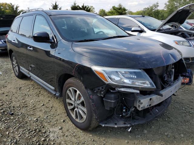 5N1AR2MM3EC627473 - 2014 NISSAN PATHFINDER BLACK photo 1