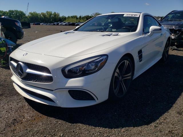 WDDJK6GA6HF046463 - 2017 MERCEDES-BENZ SL 450 WHITE photo 2