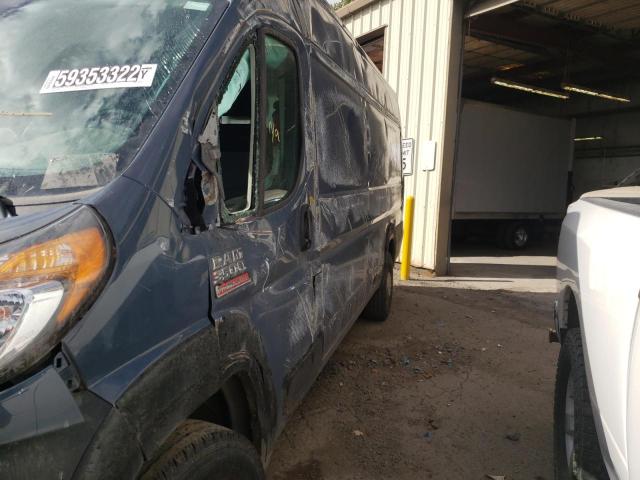 3C6MRVJG4ME571818 - 2021 RAM PROMASTER BLUE photo 9