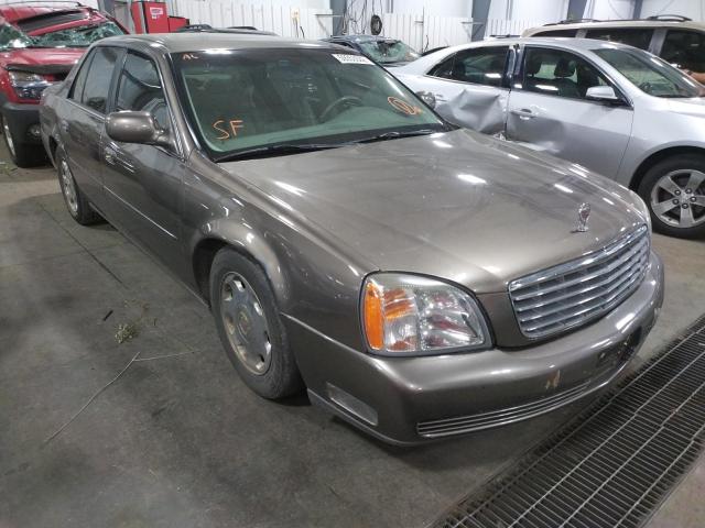 1G6KD54Y02U203141 - 2002 CADILLAC DEVILLE TAN photo 1