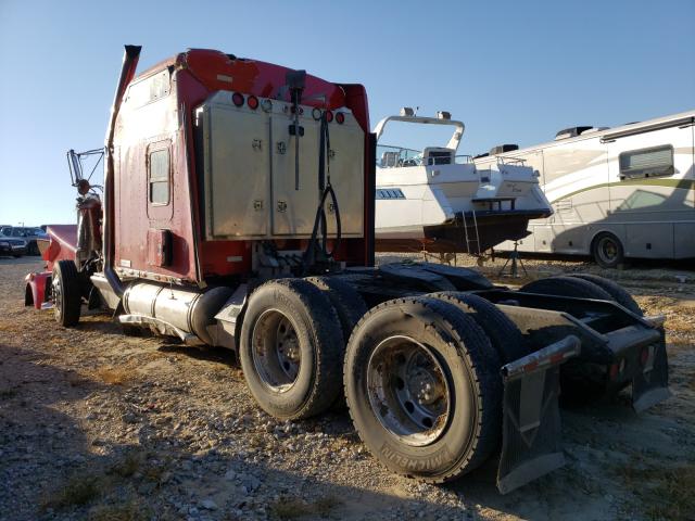 1XKWDB9X42J897030 - 2002 KENWORTH CONSTRUCTI RED photo 3