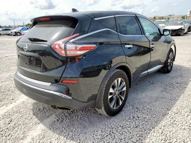 5N1AZ2MGXJN154163 - 2018 NISSAN MURANO S BLACK photo 4