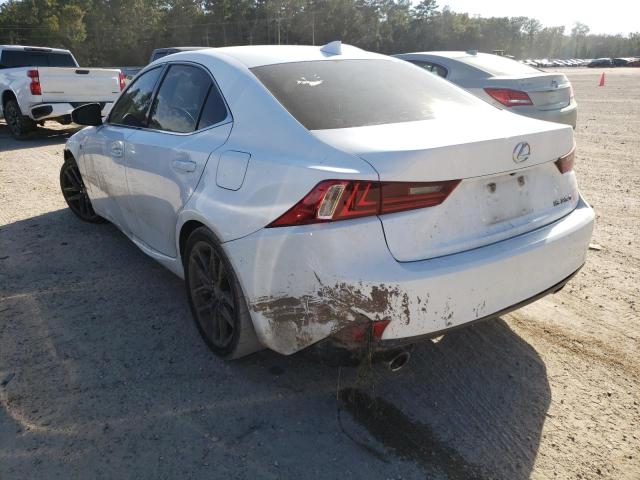 JTHBF1D24E5043144 - 2014 LEXUS IS 250 WHITE photo 3