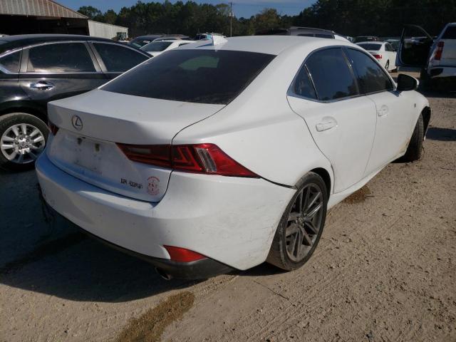 JTHBF1D24E5043144 - 2014 LEXUS IS 250 WHITE photo 4