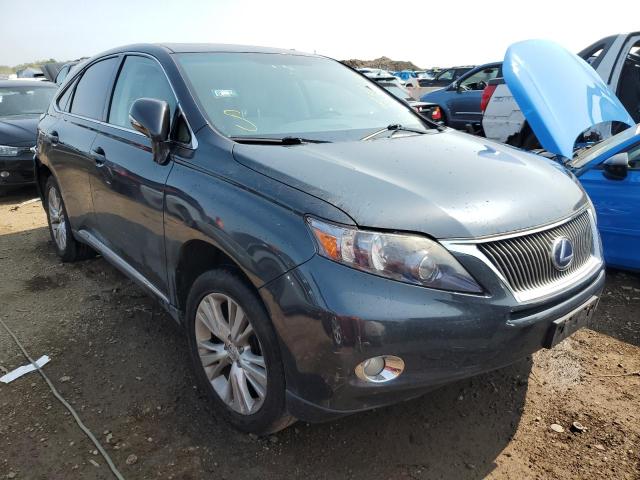 JTJZB1BA6A2400175 - 2010 LEXUS RX 450 GRAY photo 1