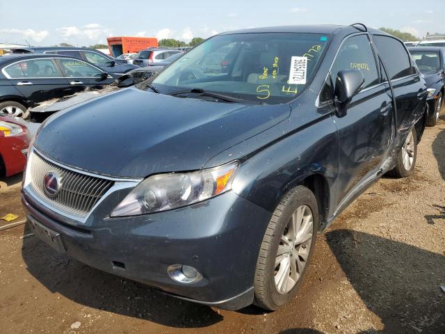 JTJZB1BA6A2400175 - 2010 LEXUS RX 450 GRAY photo 2