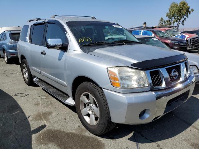 5N1AA08A25N724860 - 2005 NISSAN ARMADA SE SILVER photo 1