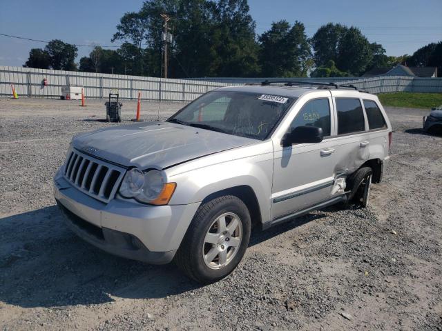 1J8GR48K78C247522 - 2008 JEEP GRAND CHER SILVER photo 2