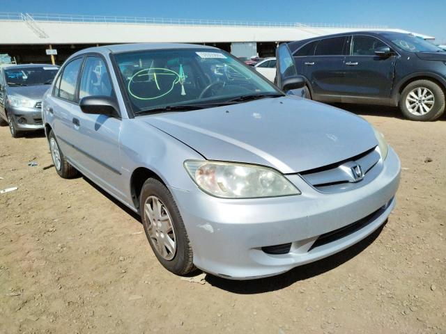 1HGES16365L026987 - 2005 HONDA CIVIC DX VP  photo 1