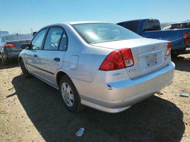 1HGES16365L026987 - 2005 HONDA CIVIC DX VP  foto 3