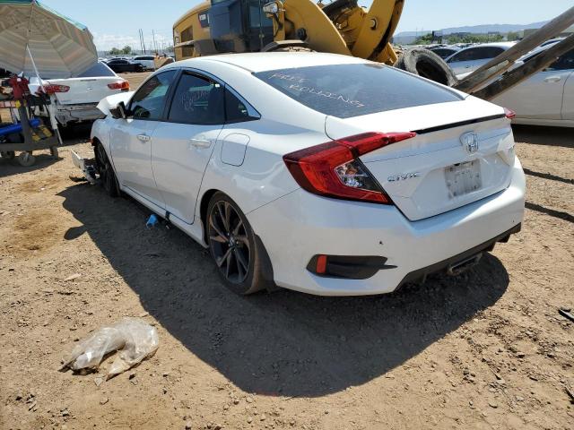 2HGFC2F85LH572161 - 2020 HONDA CIVIC SPOR WHITE photo 3