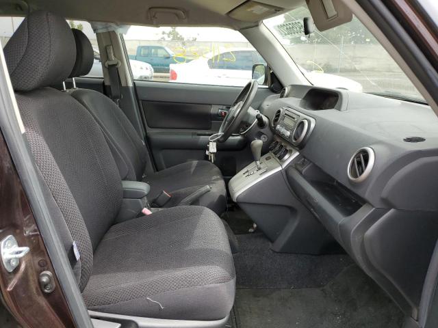 JTLKE50E391087343 - 2009 TOYOTA SCION XB ბურგუნდია ფოტო 5