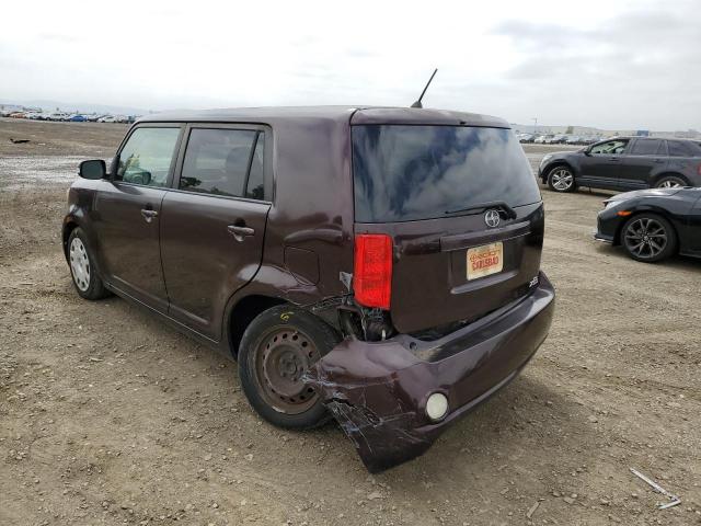 JTLKE50E391087343 - 2009 TOYOTA SCION XB ბურგუნდია ფოტო 9
