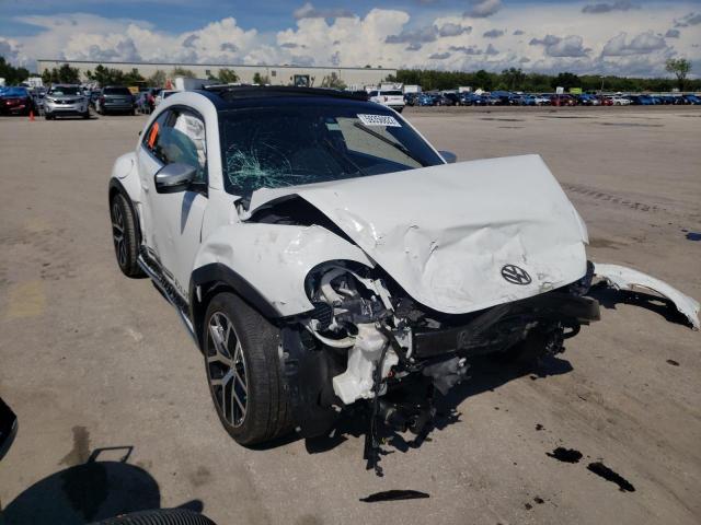 3VWSD7AT5JM703409 - 2018 VOLKSWAGEN BEETLE DUN WHITE photo 1