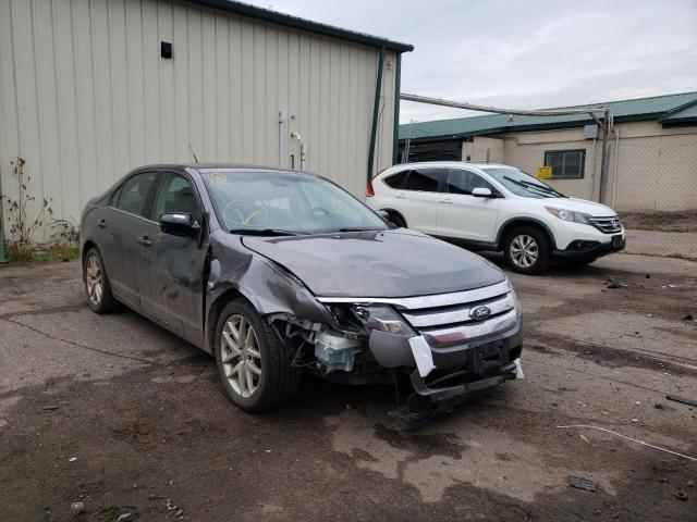 3FAHP0JG4BR117020 - 2011 FORD FUSION SEL GRAY photo 1