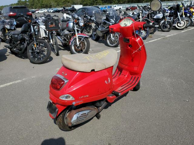 ZAPM448F795015874 - 2009 VESPA LX 150 RED photo 4