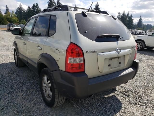 KM8JN72D57U520420 - 2007 HYUNDAI TUCSON SE GOLD photo 3