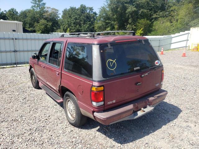 1FMDU32X7SUA75576 - 1995 FORD EXPLORER BURGUNDY photo 3