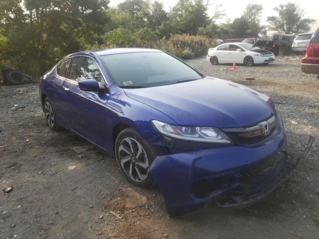 1HGCT1B30GA008073 - 2016 HONDA ACCORD LX- BLUE photo 1