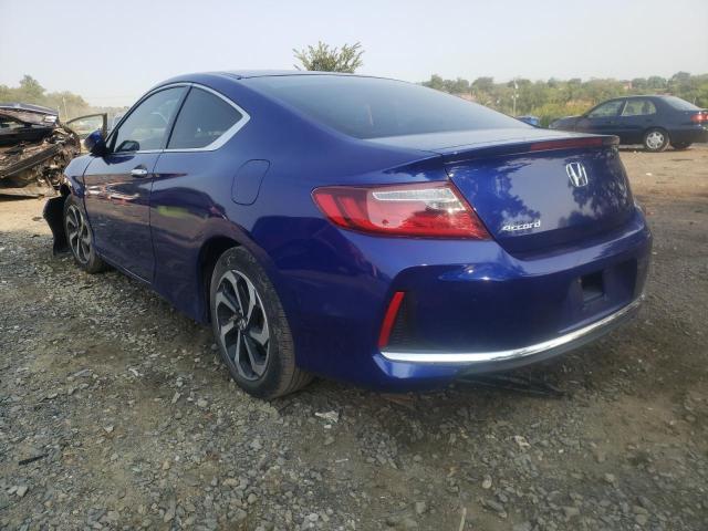 1HGCT1B30GA008073 - 2016 HONDA ACCORD LX- BLUE photo 3