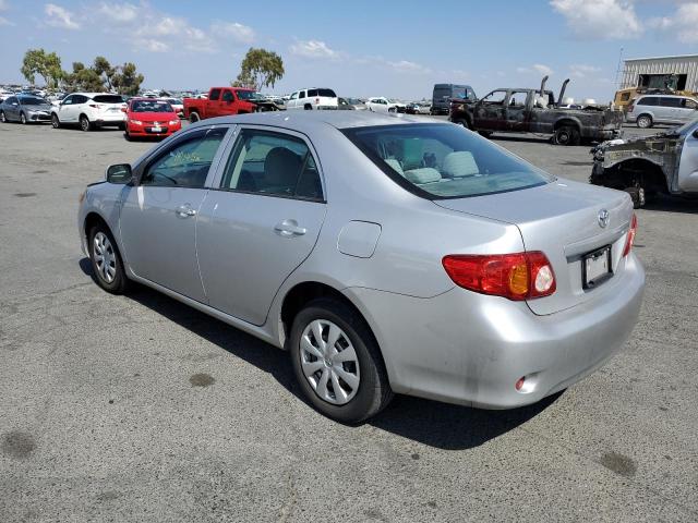 1NXBU4EE9AZ331478 - 2010 TOYOTA COROLA SILVER photo 3