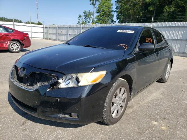 JTNBE46K573032635 - 2007 TOYOTA CAMRY CE BLACK photo 2