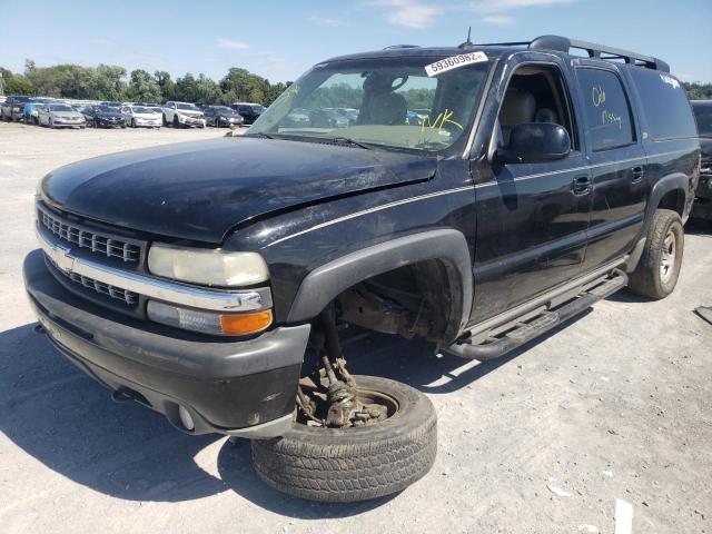 3GNFK16Z33G268693 - 2003 CHEVROLET SUBURBAN K BLACK photo 2