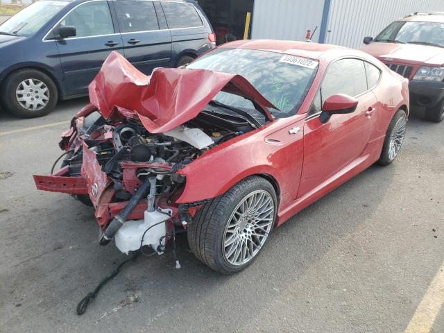 JF1ZNAA13D1709260 - 2013 TOYOTA SCION FR-S RED photo 2