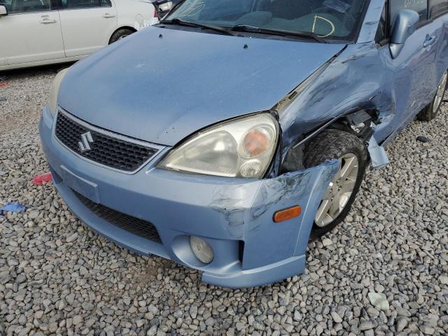 JS2RD61H555300927 - 2005 SUZUKI AERIO BLUE photo 9