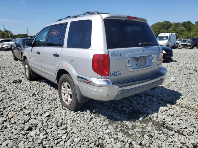 2HKYF18413H508418 - 2003 HONDA PILOT EX SILVER photo 3