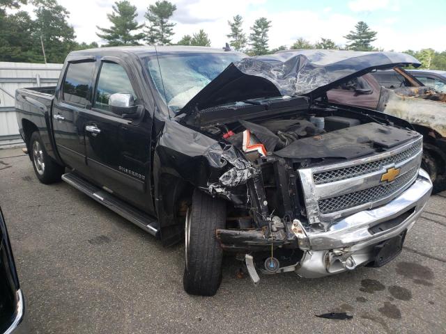 3GCPKSE78CG107579 - 2012 CHEVROLET SILVERADO BLACK photo 1