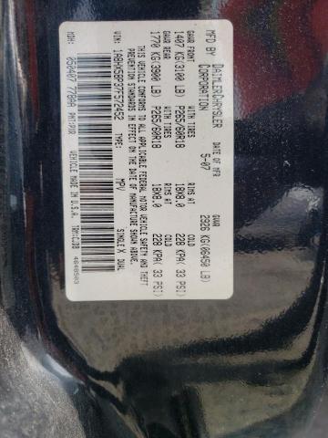 1A8HX58P37F572452 - 2007 CHRYSLER ASPEN LIMI 黑色 照片 10