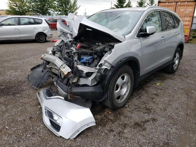 5J6RM4H9XGL801866 - 2016 HONDA CR-V TOURI SILVER photo 2