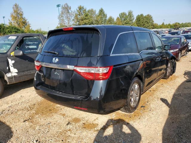 5FNRL5H60DB073039 - 2013 HONDA ODYSSEY EX BLACK photo 4